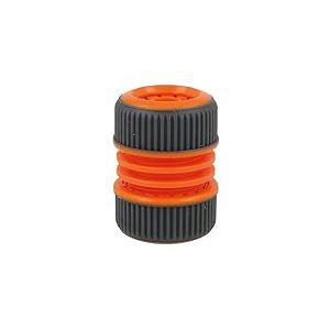 Amig - Réparateur De Tuyau | 1/2" | Idéal Pour Réparer Facilement Les Fuites D'Eau | Connexion Rapide Et Facile | Plastique Abs Et Caoutchouc | Orange Et Gris