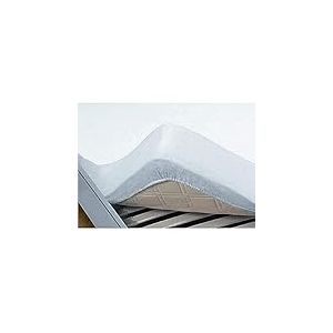 Papillon Spannbettucher Molton Waterdicht PU, Coton, Blanc, 80 x 200 cm Drap Housse