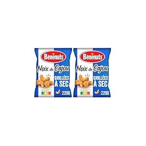 Benenuts CAJOU GRILLEES A SEC 220G (Lot de 2)