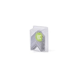 Alberts 339470 Équerre de chaise | galvanisé Sendzimir | 40 x 40 x 15 mm | kit de 50