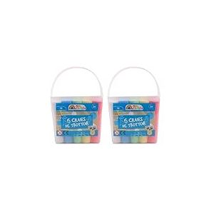 MAIN D'ARTISTE - 15 Craies XXL - Loisir Créatif - 035601 - Dessin - Multicolore - Jouet Enfant - Créativité - Trottoir - Activités Manuelles - Jeu de Plein Air - Lavable À L'Eau - À Partir de 3 ans