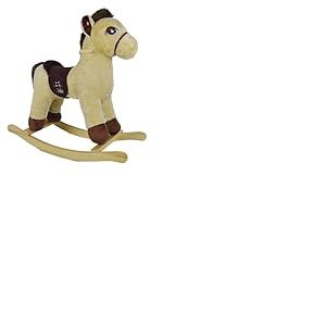 ODS - Baby Unicorn My VIP, Cheval &agrave; Bascule avec Sons et Yeux brod&eacute;s, Dimensions du Produit : Hauteur 74 cm, Jouet pour Enfants, &acirc;ge recommand&eacute; +3, 43405