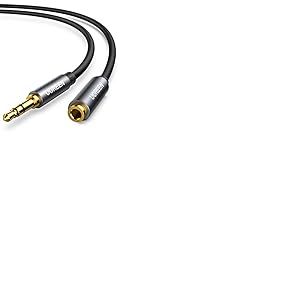 UGREEN Rallonge Jack Audio 3.5mm Mâle vers Femelle Câble Extension Audio (5M)