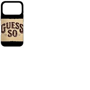 Superbe Costume Guess So Speech Coque pour iPhone 17 Pro