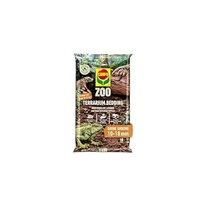 COMPO Zoo Substrat pour Lézards et Terrariums, pour Reptiles de Grande Taille Grain Grossier 10-18 mm - 10 L