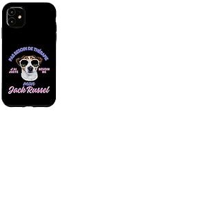 Jack Russel Cadeau Humour Chien Jack Russel Femme Homme Coque pour iPhone 11