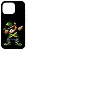 Ours Jamaïcain Patriotique Jamaïque Dab Garçons Enfants 2025 Coque pour iPhone 16 Pro