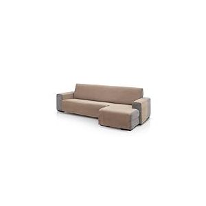 FAVERTI® Pego Housse de canapé d'angle Droit 280 cm (Vue de Face) en Lin Chenille Toucher Extra Doux de qualité fabriquée en Espagne avec matériau recyclé