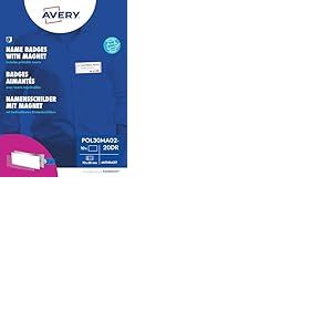 '20 magn&eacute;tique de badges Polar&reg; 30 "Color, avec impression Archet &ndash; Anthracite