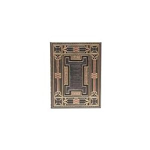 Paperblanks Agenda 12 mois 2025 Onyx Ultra, vue d'ensemble journali&egrave;re, fermeture &eacute;lastique