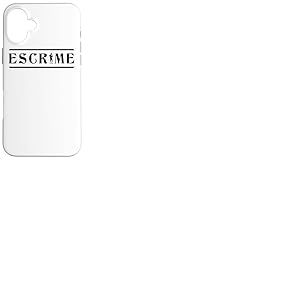 Escrimeur Jeu d'escrime Fencer game sportive French Escrime Coque pour iPhone 16 Plus