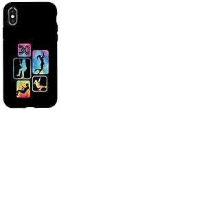 30e Anniversaire Escalade Rocher Rocher Bouldering 30 Ans Coque pour iPhone X/XS