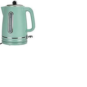 Becken Bouilloire électrique verte, 1,7 l, 2 000 W, sans BPA