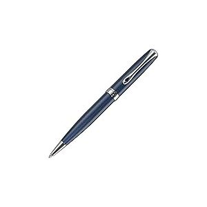 DIPLOMAT - Stylo Bille Excellence A2 - Bleu Nuit - Fluide et Confortable - Allure Moderne - Savoir Faire Traditionnel - Garantie 5 Ans - D40209040
