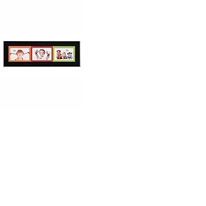 Deknudt Frames S67JK2-P3 Cadre Multi-Photo pour 3 Photos Noir 10 x 15 cm