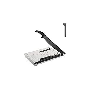 VEVOR Massicot A3 Coupe Papier Capacit&eacute; 16 Feuilles &agrave; la Fois Guillotine Papier Largeur de Coupe 38,1 cm Massicot Cisaille avec Dispositif de S&eacute;curit&eacute; Coupe Pr&eacute;cise pour Bureau Imprimerie &Eacute;cole Studio