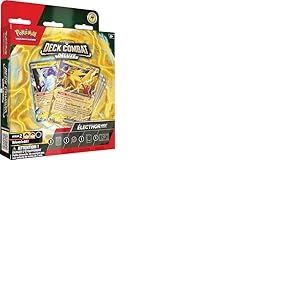 Pokémon: Deck Combat Deluxe – Électhor-ex du JCC Pokémon (Deck de 60 Cartes prêt à l’Emploi et Accessoires)