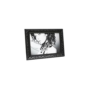 Deknudt Frames S95JF2-40.0X50.0 Cadre Photo Baroque Noir 58,6 x 48,6 x 2,8 cm