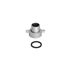 Bricoferr BFK259 Conector de manguera de motobomba 1.5" Connecteur de Tuyau de motopompe 1,5", Argent