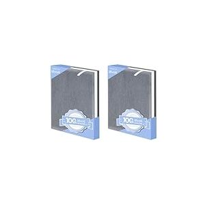 LEVOIT Vital100 Lot de 2 filtres &agrave; charbon actif de rechange pour purificateur d'air Vital 100-RF, Blanc