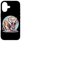 Tigre &agrave; Dents de Sabre - Tigre dent de Sabre Coque pour iPhone 17