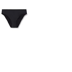 HAUTE PRESSION Culotte Menstruelle de Maillot DE Bain Menstruel Fille/Ado IBIS Flux/Leger/Moyen Noir T14 Ans, Culotte de Maillot de Bain Menstruel Uni Noir Ado T14 Ans Happy Days by HP