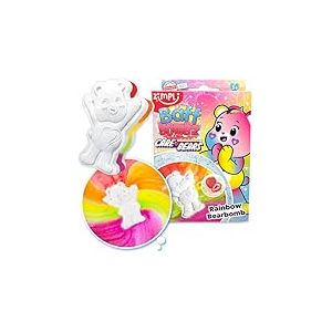 Zimpli Kids Care Bears Bombe de Bain, crée magiquement Un Effet spécial Arc-en-Ciel, Anniversaire, Noël, Cadeau pour remplir Les Bas, Jouet de Bain pour Les Enfants, Jouet en Argent de Poche