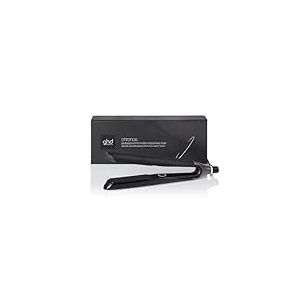 ghd - Lisseur ghd Chronos - Fer à lisser professionnel (Noir) - Coiffage 3x plus rapide - Des cheveux plus brillants - 2x moins de frisottis - Sans chaleur extrême - Idéal pour tous types de cheveux