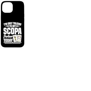 Italian Scopa Cards Lecteur de Cartes Parlant Italien Coque pour iPhone 15