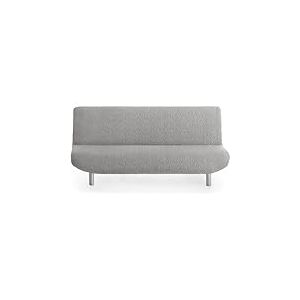 ECOMMERC3 Housse de canapé lit 3 Places clic-clac bi-élastique - Housse de canapé Gris Clair Protecteur Super élastique pour canapés clic-clac, Livre et futon