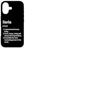 Ilaria D&eacute;finition du nom Dictionnaire Amusant Coque pour iPhone 17