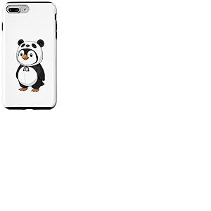 Costume de Pingouin Kawaii en Panda pour Filles et Enfants Coque pour iPhone 7 Plus/8 Plus