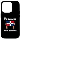 Drapeau de la R&eacute;publique Dominicaine Hasta La Tambora Coque pour iPhone 14 Pro