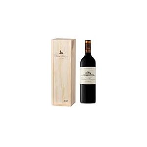 Coffret Cadeau Caisse Bois - Château Barreyres - AOP Haut Medoc - Cru Bourgeois - Vin Rouge – 75cl