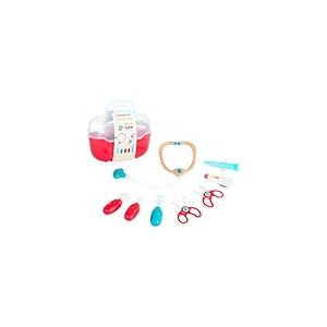 Miniland - Set Médical Jouet pour Enfants | Mallette de Médecin avec 8 Pièces | Jeu de Docteur pour Enfants avec Accessoires, Jouet Éducatif et Symbolique
