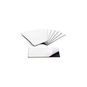 MagFlex 89mm long x 51mm large carte de visite Aimant - standard auto-adhésif (10 feuilles)