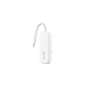 Twelve South AirFly Pro | &Eacute;metteur/r&eacute;cepteur sans Fil avec Le Partage Audio jusqu'&agrave; 2 AirPod/Casque sans Fil &agrave; n'importe Quelle Prise Audio pour l'avion, la Voiture, la Salle de Sport ou la Maison
