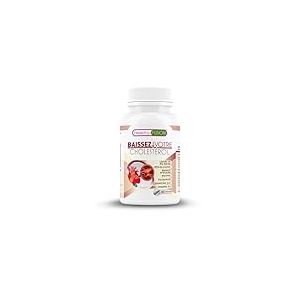 Healthy Fusion Baissez Votre Cholest&eacute;rol | Levure de Riz Rouge, Monacoline K 2,9mg, CoQ10 et Resv&eacute;ratrol | Contr&ocirc;le du cholest&eacute;rol, des lipides et des triglyc&eacute;rides| Formule naturelle | 60 g&eacute;lules