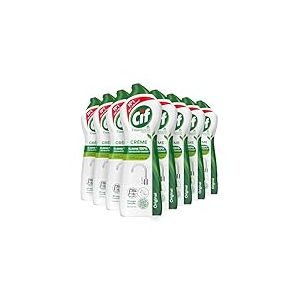 Cif - Crème à récurer - Cleanboost Technologie original - élimine 100% des saletés tenaces sans rayer les surfaces (lot prOMO de 8x750ml)