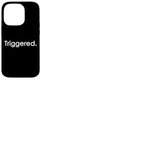 D&eacute;clencheur de Meme d&eacute;clencheur d'avertissement dr&ocirc;le Cadeau Gag d&eacute;clench&eacute; Meme Coque pour iPhone 14 Pro
