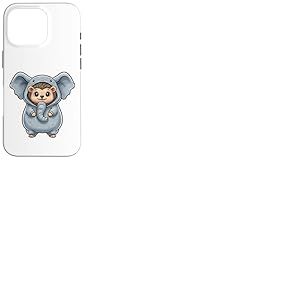 Costume de h&eacute;risson Mignon habill&eacute; en &eacute;l&eacute;phant Coque pour iPhone 16 Pro