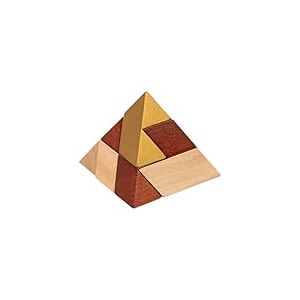 Professor Puzzle - Grande Pyramide De Gizeh - Casse-Tête en Bois Inpiré De La Civilisation Ancienne