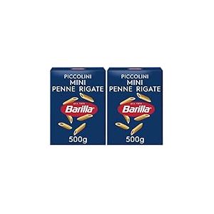 Barilla Piccolini Mini Penne Rigate 500 g (Lot de 2)