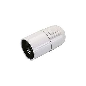 Poly Pool PP0494X douille E27 avec interrupteur, blanc