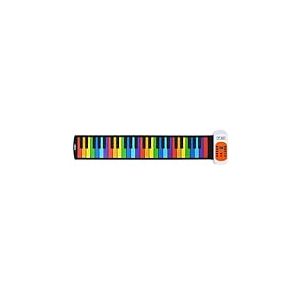 3Rd Avenue 49 Key Rainbow Soft Touch Roll Up Piano