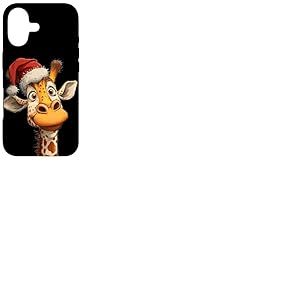 Costume de Girafe Souriante avec Chapeau de No&euml;l Coque pour iPhone 17