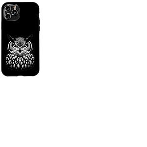 Hibou - Oiseau sombre effrayant Coque pour iPhone 11 Pro