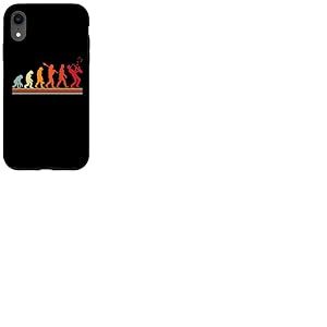 Saxophone Évolution de L'Homme Musique Sax Cadeau Coque pour iPhone XR