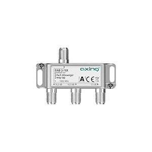 Axing BAB 2-16X Dérivateur 2-16X 16 DB 5-1800 MHz TV Data Internet Télévision par câble