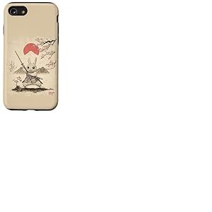 Adorable Lapin Ninja/Lapin samoura&iuml; Japonais Coque pour iPhone SE (2020) / 7/8